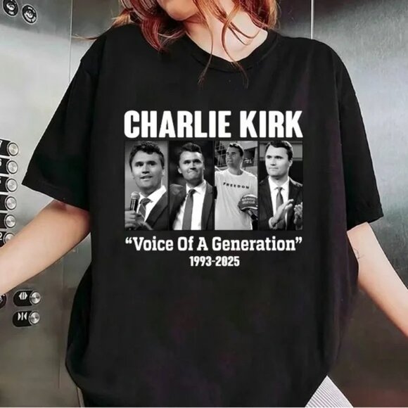 Other - T-Shirt Charlie Kirk Tribute – Patriot Remembered, S-3Xl